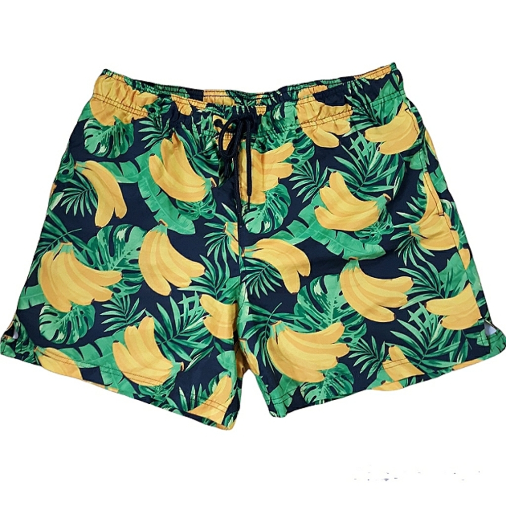 George banana themed swim trucks size Large 36-38